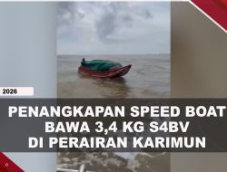 [VIDEO] Bea Cukai Sergap Speedboat Bawa 3,4 Kg S4bv di Perairan Karimun, 2 Kurir Ditangkap | U-NEWS