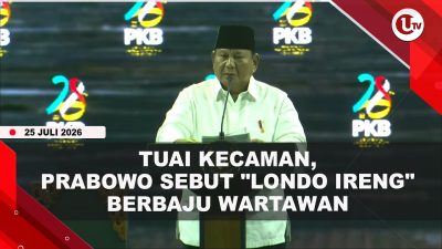 [VIDEO] Viral Sebut Jurnalis “Londo Ireng”, Aji Desak Presiden Prabowo Minta Maaf | U-NEWS