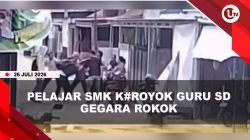 [VIDEO] Tak Terima Ditegur Merokok, Pelajar SMK Bawa Paman K#royok Guru SD | U-NEWS