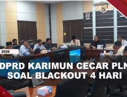 [VIDEO] DPRD Karimun Desak PLN Beri Kompensasi Ke Warga Terdampak Blackout | U-NEWS