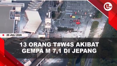 [VIDEO] Gempa M 7,1 Guncang Jepang, Aeon Mall Ambruk Hingga 13 Orang T#w4s | U-NEWS