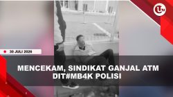 [VIDEO] Sindikat Ganjal ATM Ditangkap Lalu Diikat, 2 Pelaku Dit#mb4k Petugas | U-NEWS