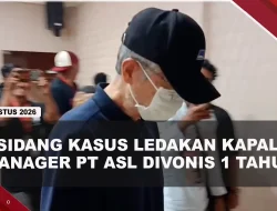 [VIDEO] 6 Terdakwa Kasus Ledakan MV Federal PT ASL Divonis 2 Tahun | U-NEWS