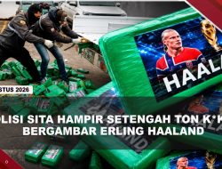 [VIDEO] Polisi Ekuador Sita 469 Kg K#k4in Bergambar Erling Haaland di Mobil Pikap | U-NEWS