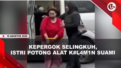 [VIDEO] Cemburu, Istri di Lumajang Potong Alat K#lamin Suami Pakai Celurit | U-NEWS