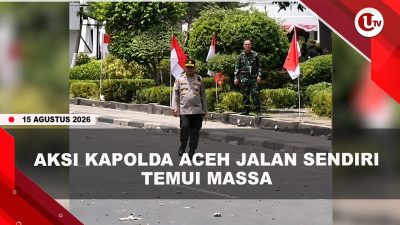 [VIDEO] Di Tengah Situasi Memanas, Kapolda Aceh Temui Massa Saat Kericuhan | U-NEWS