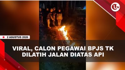 [VIDEO] Usai Manager Kopdes, Kini Viral Pegawai BPJS TK Dilatih Jalan Diatas Api | U-NEWS