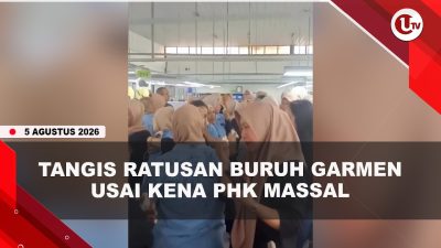 [VIDEO] PHK Massal, 178 Buruh PT Garmen Menangis Kehilangan Pekerjaan | U-NEWS