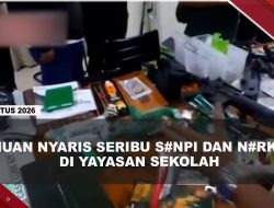 [VIDEO] Polisi Selidiki Temuan 995 S#npi, N#rkob4, Hingga CD P#rno di Ruang Yayasan Sekolah | U-NEWS