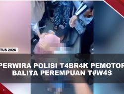 [VIDEO] Diduga Terobos Lampu Merah, Perwira Polisi Tabrak Pemotor Hingga Balita T#w4s | U-NEWS