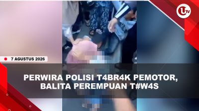 [VIDEO] Diduga Terobos Lampu Merah, Perwira Polisi Tabrak Pemotor Hingga Balita T#w4s | U-NEWS