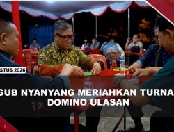 [VIDEO] Wagub Nyanyang Ikut Tanding Turnamen Domino Ulasan Cup III | U-NEWS