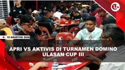[VIDEO] Mantan Bupati Bintan VS Aktivis Dalam Turnamen Domino Ulasan Cup | U-NEWS