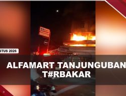 [VIDEO] Alfamart Tanjunguban T#rbakar, Api Membakar Lantai Dua Ruko | U-NEWS