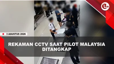 [VIDEO] Rekaman CCTV Pilot Malaysia Gagal Selundupkan 70 Ribu Butir Ekst4s1 | U-NEWS