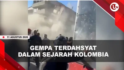 [VIDEO] Gempa Dahsyat Guncang Kolombia, Korban T#w4s Tembus 111 Orang | U-NEWS