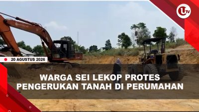 [VIDEO] Warga Perumahan di Sei Lekop Bintan Protes Pengerukan Tanah | U-NEWS