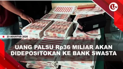 [VIDEO] Polisi Bongkar Pabrik Uang Palsu Berkualitas Tinggi Senilai Rp36 Miliar | U-NEWS