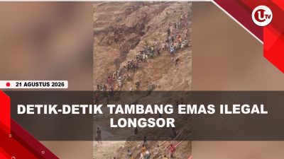 [VIDEO] Tambang Emas Ilegal Longsor, Lebih Dari 100 Orang Tertimbun | U-NEWS