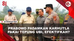 [VIDEO] Bukan Water Bombing, Prabowo Uji Coba Tepung Ubi Padamkan Karhutla | U-NEWS