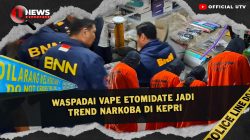 [VIDEO] BNN Sapu Peracik Vape Kandungan Narkoba Asal Malaysia | U-NEWS REPORTASE