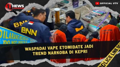 [VIDEO] BNN Sapu Peracik Vape Kandungan Narkoba Asal Malaysia | U-NEWS REPORTASE