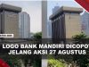 [VIDEO] Picu Spekulasi, Logo Bank Mandiri Dicopot Jelang Aksi 27 Agustus | U-NEWS