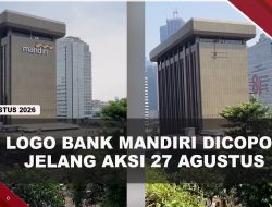 [VIDEO] Picu Spekulasi, Logo Bank Mandiri Dicopot Jelang Aksi 27 Agustus | U-NEWS