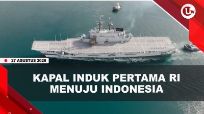 [VIDEO] Kapal Induk Giuseppe Garibaldi Mulai Berlayar Dari Italia Menuju Indonesia | U-NEWS