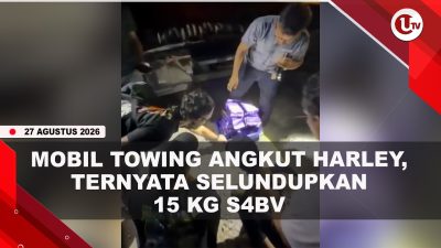 [VIDEO] Polisi Bongkar Penyelundupan 15 Kg S4bv Disembunyikan di Mobil Towing | U-NEWS