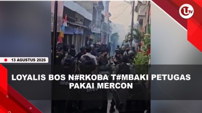 [VIDEO] BNN Gerebek Kampung Bahari, Petugas Diserang Mercon Dan Petasan | U-NEWS
