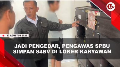 [VIDEO] Pengawas SPBU Ditangkap Edarkan S4bv, Sembunyikan di Loker Karyawan Lain | U-NEWS