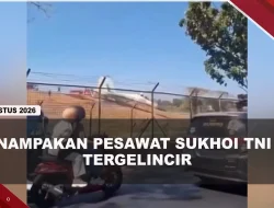 [VIDEO] Pesawat Tempur Sukhoi TNI AU Tergelincir di Lanud Sultan Hasanuddin | U-NEWS