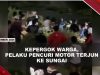 [VIDEO] Sempat Kabur, Pelaku Pencurian Motor Berhasil Amankan