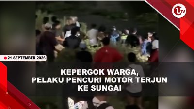 [VIDEO] Sempat Kabur, Pelaku Pencurian Motor Berhasil Amankan