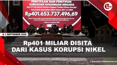 [VIDEO] Kejagung Sita Rp401 Miliar Dari Kasus Korupsi Nikel di Sultra | U-NEWS