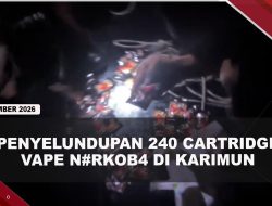 [VIDEO] TNI AL Gagalkan Penyelundupan 240 Cartridge Vape N#rkob4 di Karimun | U-NEWS