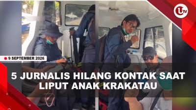 [VIDEO] Tim Sar Kerahkan Drone Termal Cari 5 Jurnalis Hilang di Kawasan Anak Krakatau | U-NEWS