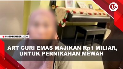 [VIDEO] ART Curi Emas Majikan Hampir Rp1 Miliar, Berfoya Hingga Gelar Pernikahan Mewah | U-NEWS
