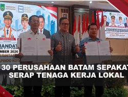 [VIDEO] Pemko Batam-Apindo Sepakati Penguatan Serapan Tenaga Kerja Lokal | U-NEWS