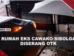 [VIDEO] Rumah Eks Calon Walikota Sibolga Dilempari Batu, Kaca Mobil Pecah | U-NEWS