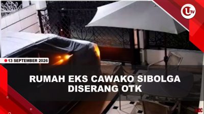 [VIDEO] Rumah Eks Calon Walikota Sibolga Dilempari Batu, Kaca Mobil Pecah | U-NEWS