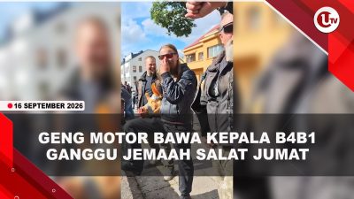 [VIDEO] Ganggu Jemaah Salat, Geng Motor Lithuania Putar Musik Keras-Bawa Kepala B4b1 | U-NEWS