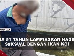 [VIDEO] Pria 51 Tahun di Thailand Lampiaskan Hasrat S#ksval Dengan Ikan Koi Hingga Mati | U-NEWS