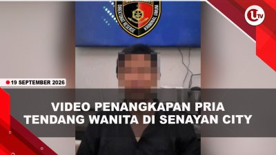 [VIDEO] Pria Penendang Wanita di Senayan City Ditangkap, Ini Identitasnya | U-NEWS
