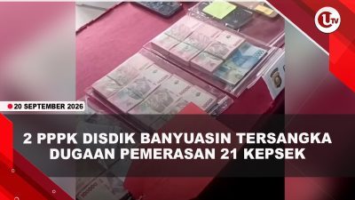 [VIDEO] Polda Sumsel OTT 2 PPPK Diduga Peras Kepsek Soal Dana Revitalisasi Pendidikan | U-NEWS