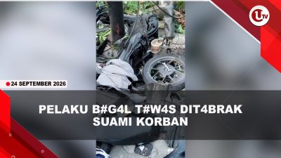 [VIDEO] Kronologi Pelaku Begal T#w4s Dit4brak Mobil Suami Korban | U-NEWS