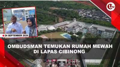 [VIDEO] Temuan Rumah Mewah di Area Lapas Cibinong, Fasilitas TV Hingga Alat Gym | U-NEWS