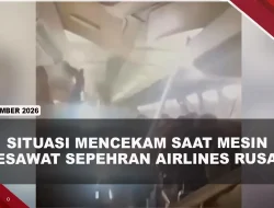 [VIDEO] Ban Pesawat Sepehran Airlines Lepas Hingga Mesin Rusak, Penumpang Histeris | U-NEWS