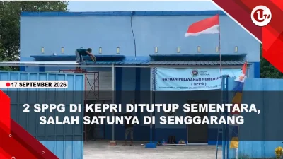 [VIDEO] Satgas MBG Kepri Tutup Sementara 2 SPPG Karena Belum Miliki Sertifikat Higiene | U-NEWS